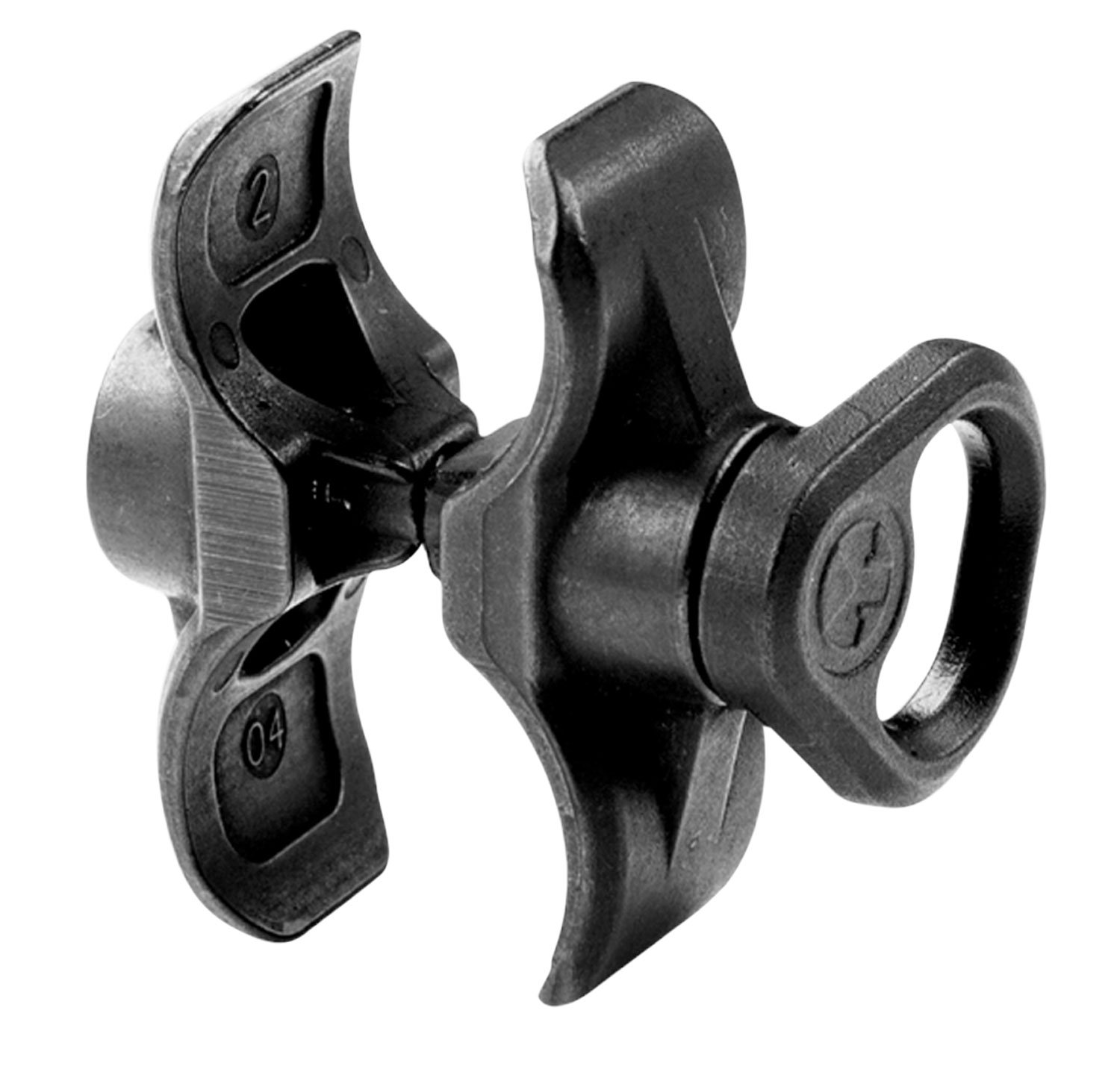 Buy Magpul MAG508-BLK Forward Sling Mount made of Steel with Melontie Black... online