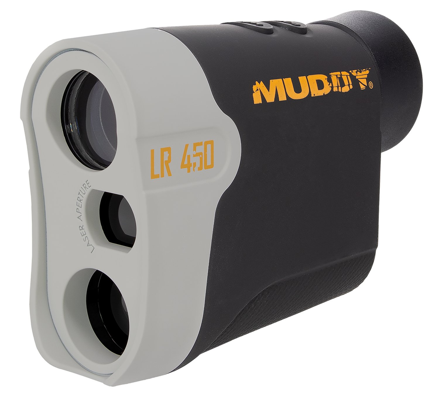 Muddy MUDLR450 LR450 7x Monocular Black Rubber Armor 450 Yds Waterproof