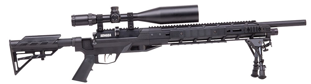Benjamin BTAP22SX Armada PCP 22 Pellet 42.8 in Black 10+1 Bolt Action