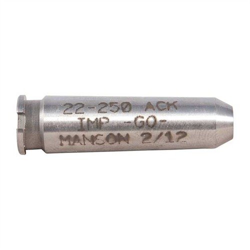 Manson PRECISION 22-250 ACKLEY IMPROVED GO GAUGE HEADSPACE GAUGE STEEL - Manson Precision