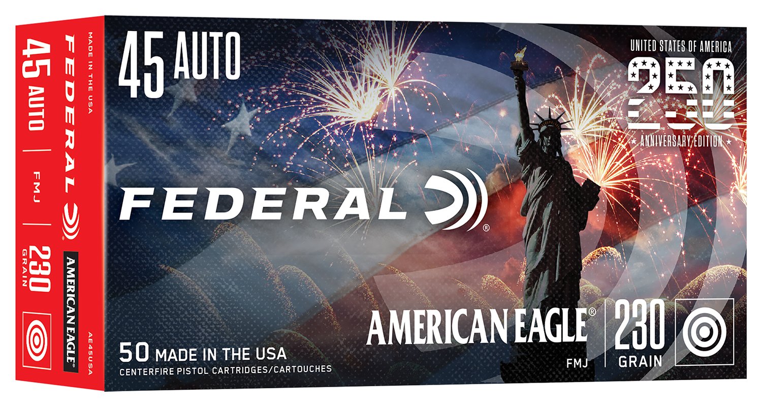 Federal 45 AUTO 230GR FMJ 