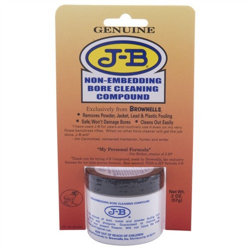 Brownells J-B Bore Cleaing Compound 2OZ 12 Pack