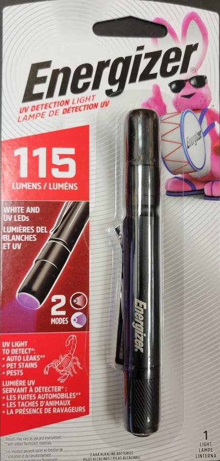 ENERGIZER ENPLUV22E Blacklight UV Pen Light