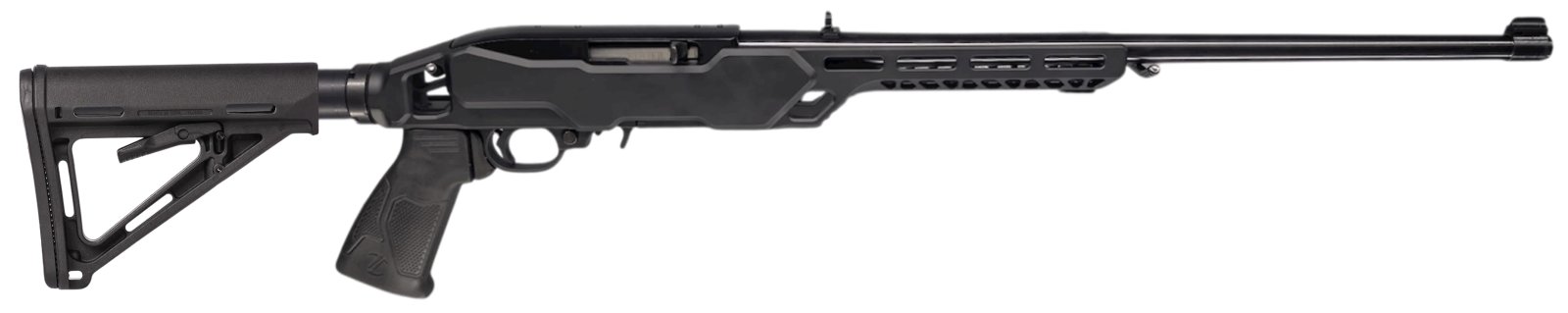 RUGER/TIMBER CREEK ENFORCER 10/22 RIFLE 18.5" BLACK CHASIS MLOK 10RD MAG