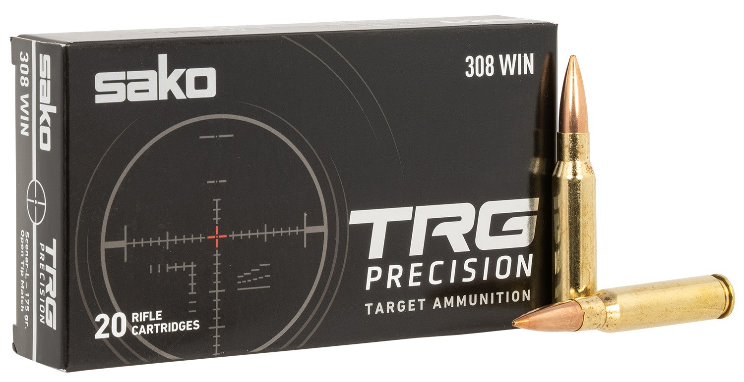 Sako JASTRG308W175B .308 Win 175gr Open Tip Match Ammo 20 Rounds