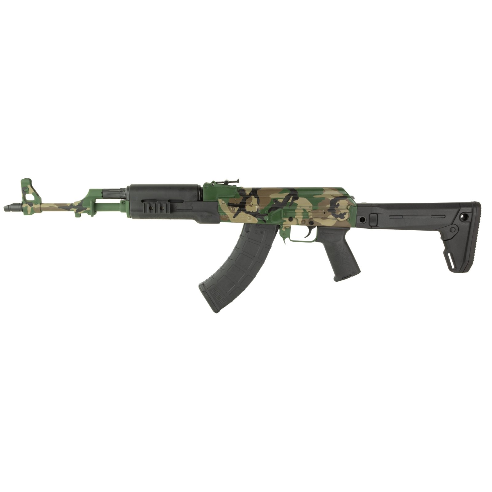 Zastava ZPAPM70 AK 7.62X39 Rifle 16" Chrome Barrel Woodland Finish
