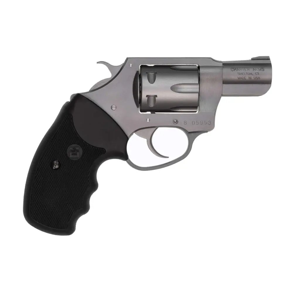 Charter Arms Pathfinder .22LR Revolver: Stainless Steel, 2-Inch Barrel, 8-Shot Capacity, Lightweight Aluminum Frame - CHARTER ARMS - 22 Long Rifle