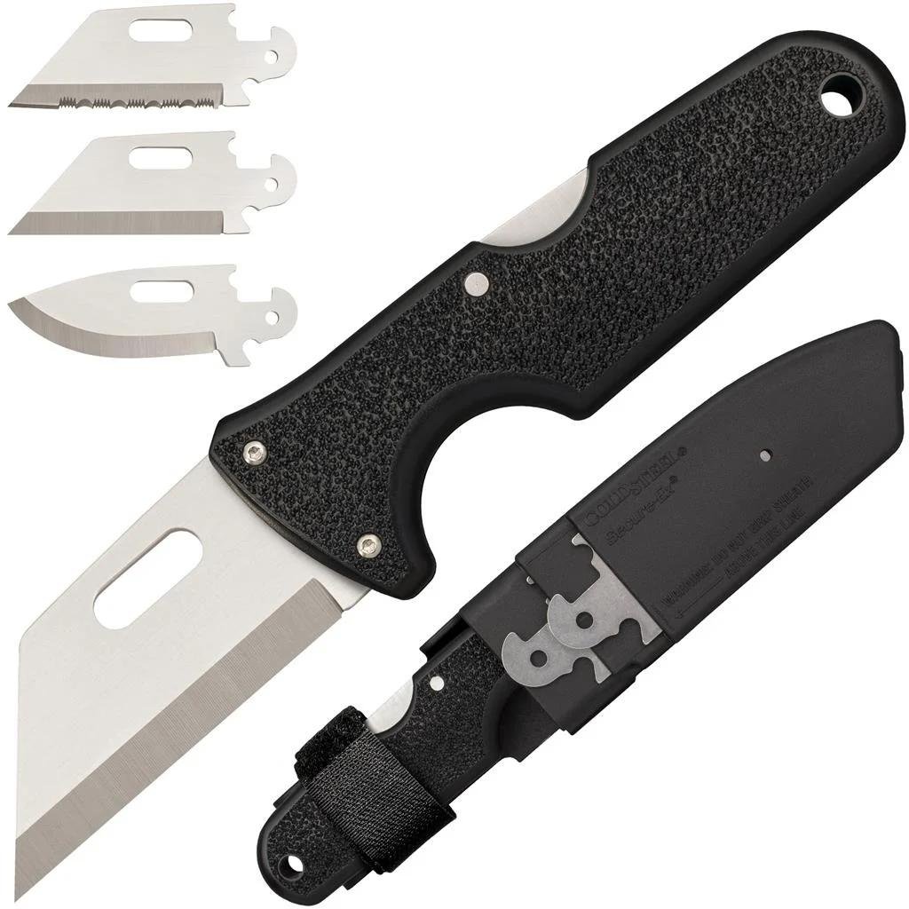 Cold Steel CS40A Utility Knife 2.5 in 420J2 Steel Black ABS Handle - Cold Steel