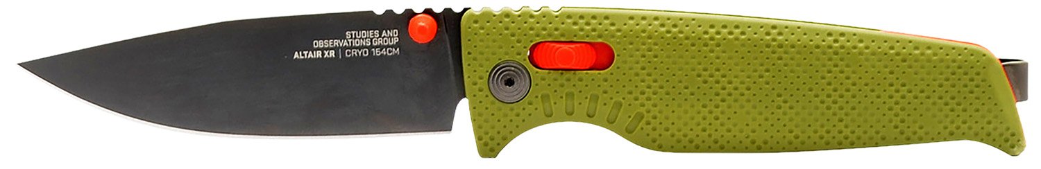 S.O.G SOG12790357 Altair XR 3.20" Folding CPM 154 SS Blade, GRN Handle - SOG