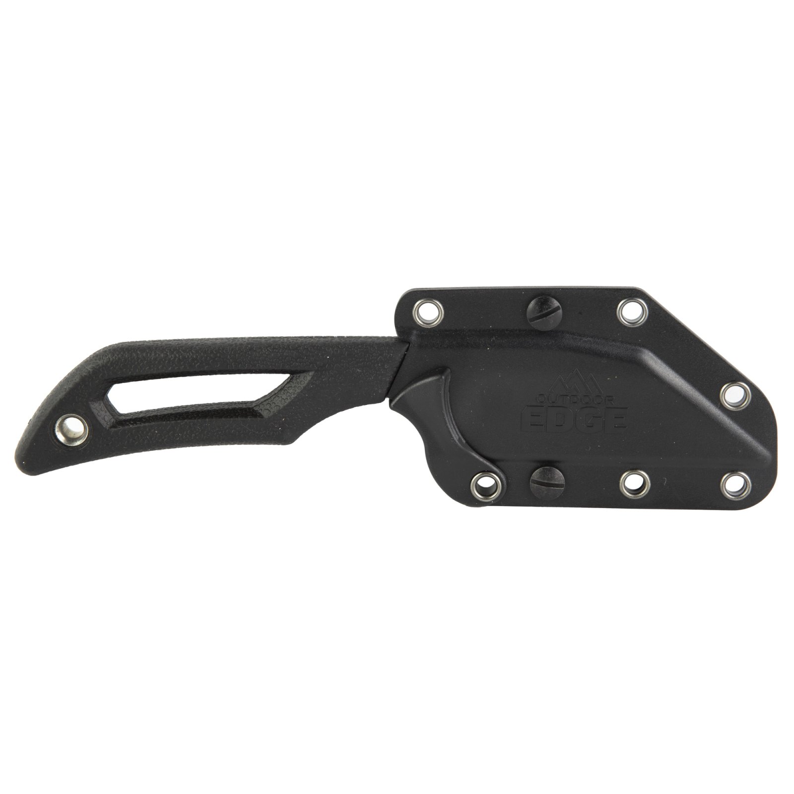 Outdoor Edge PKWC2C Pivot 2.6" Fixed Wharncliffe Knife Black/SS