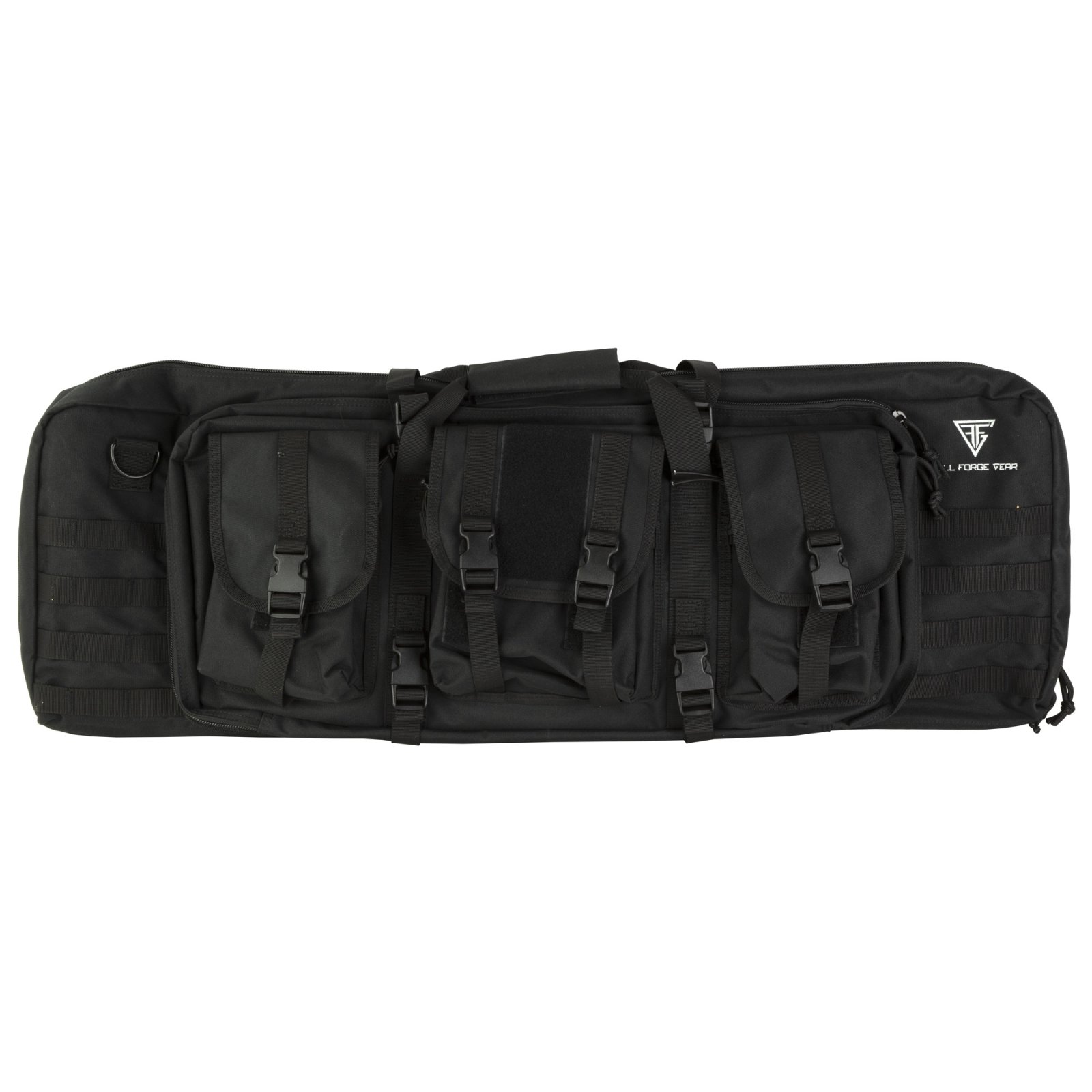 Full Forge Gear 21-438-TRB Torrent Double Rifle Case, Black, 37"x14"x12.5"