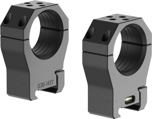 Audere PR0008 Scope Rings PSR 30mm Gen III High w/Level Black - Audere