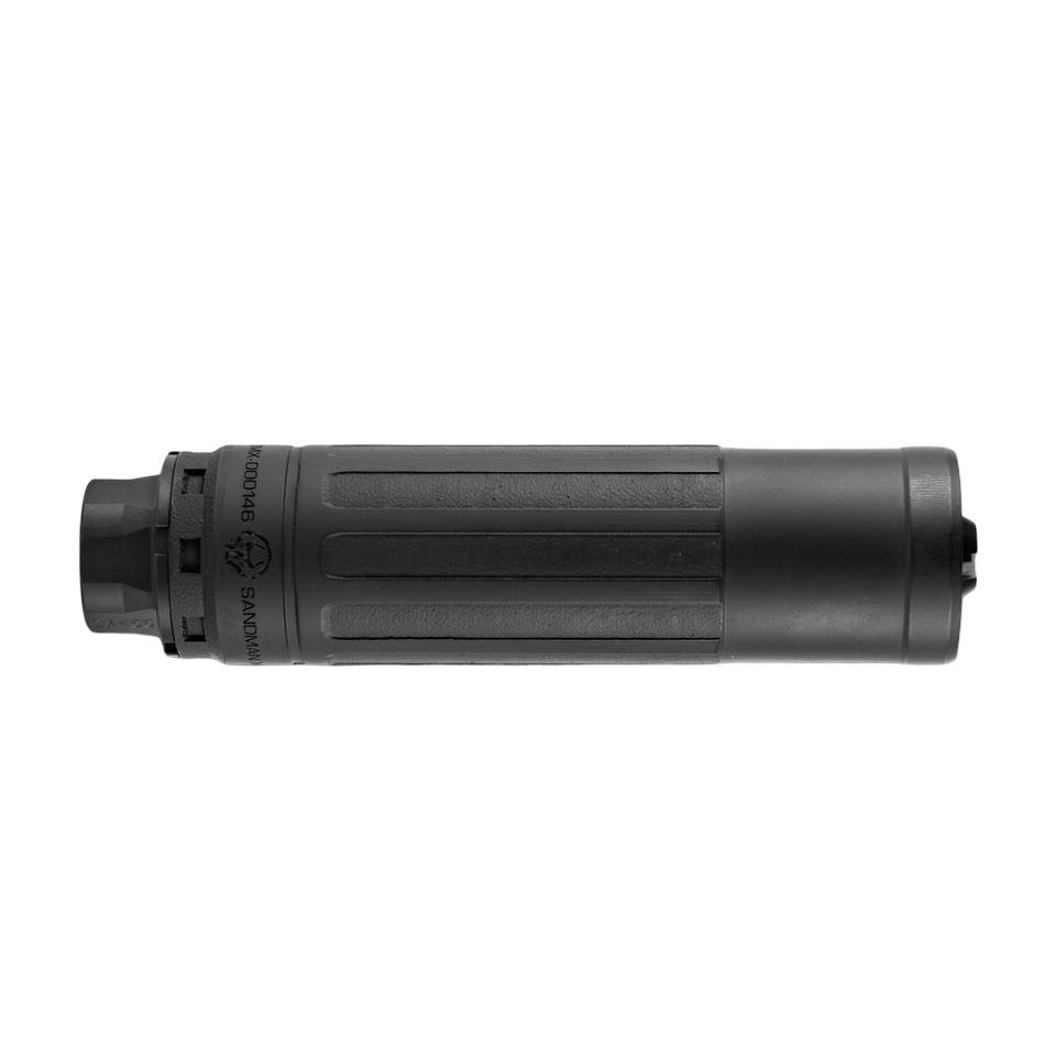 Dead Air SMXXNBLK Sandman X Xeno 7.62 Silencer w/ DA455 Adapter - Dead Air - 30 CALIBER | 7.62MM