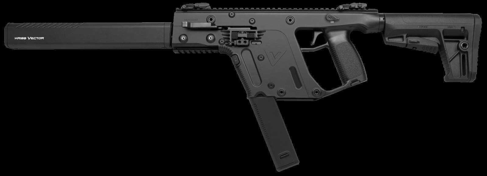 Kriss Vector Gen II CRB .45 ACP Semi-Auto Rifle Black 16" Barrel - Kriss USA - 45 ACP