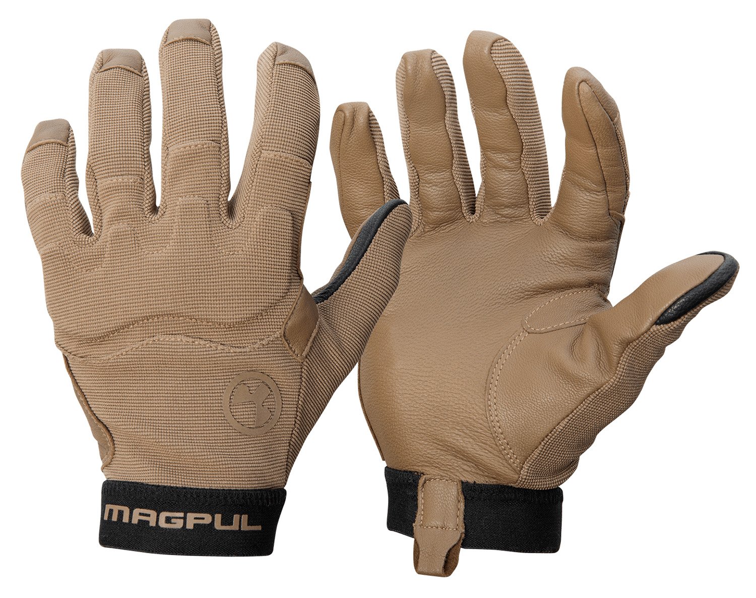 Magpul MAG1015-251 Patrol 2.0 Gloves Coyote XL Nylon/Leather - Magpul Industries