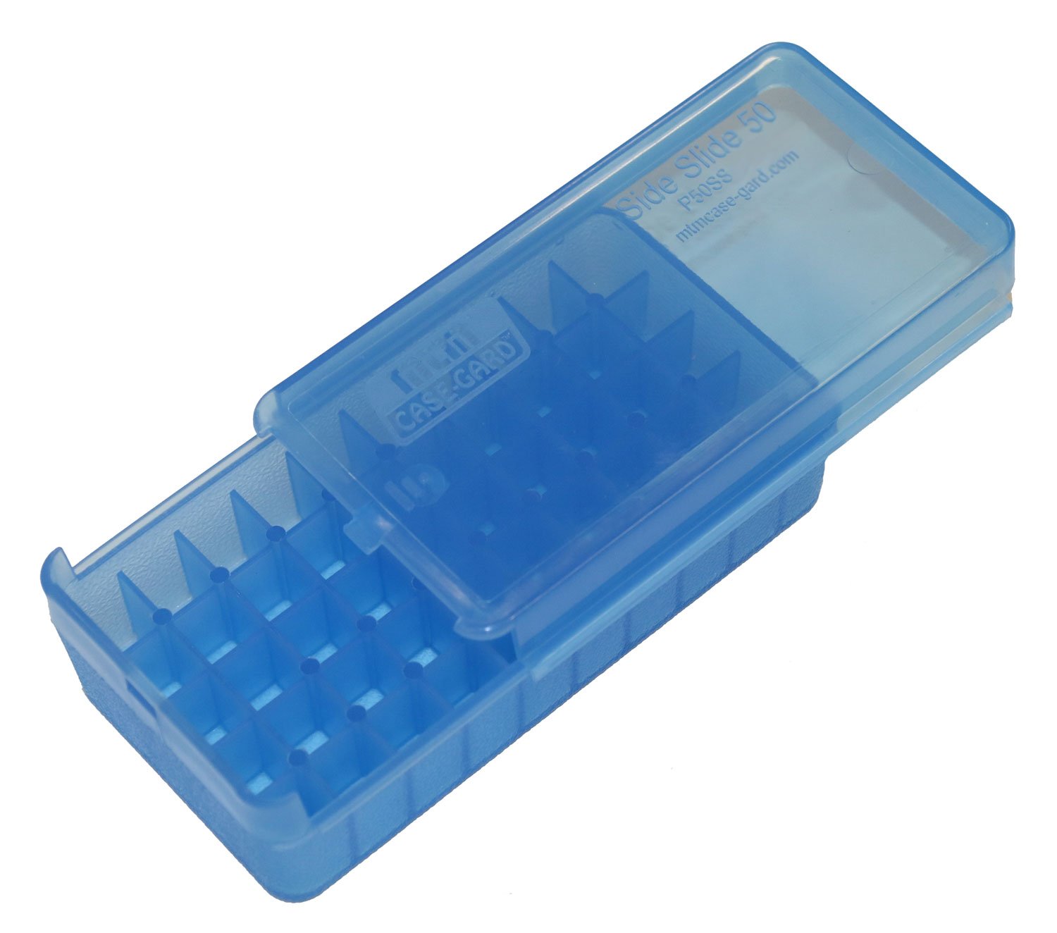 Buy MTMCase-Gard P-50 Handgun Ammo Box .45 ACP 50 Rounds Blue online