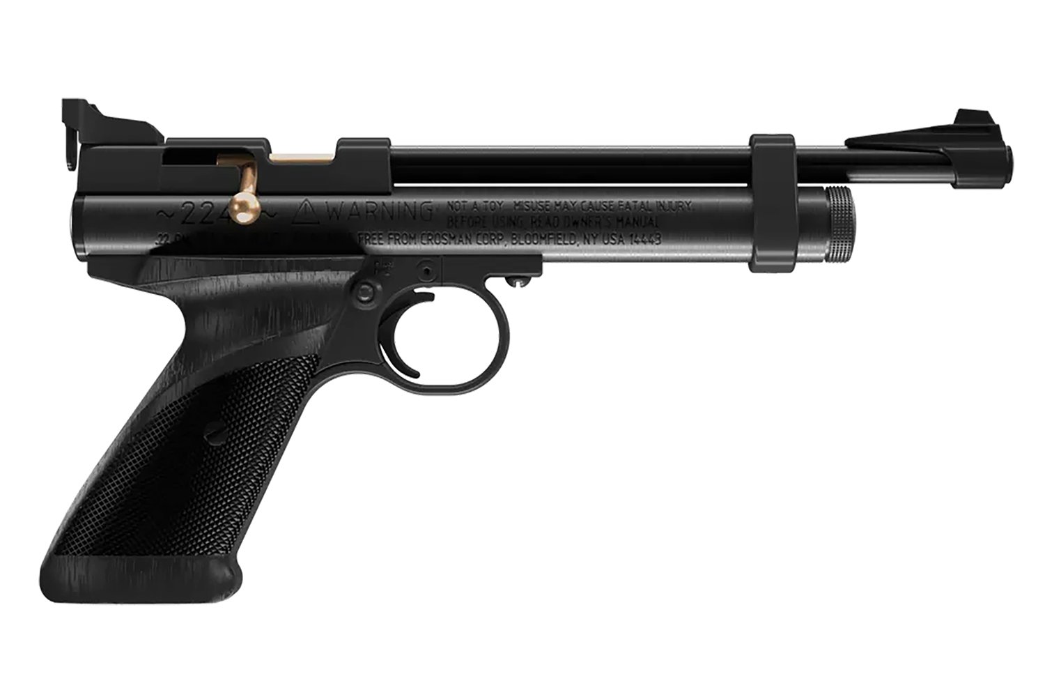 Daisy 2240 Black Polymer CO2 22 Cal Single Shot Bolt Action