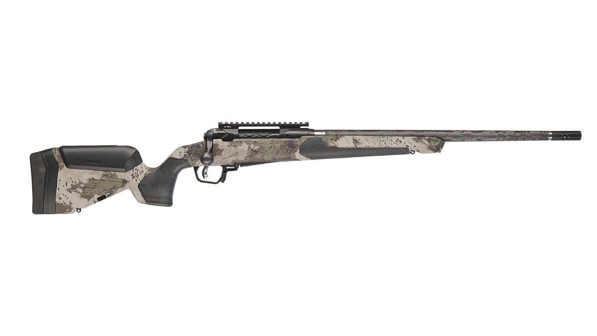 Savage 110 Ultralight Pro Woodland Rifle 308 Win 20 in. Woodland Camo 3 rd.