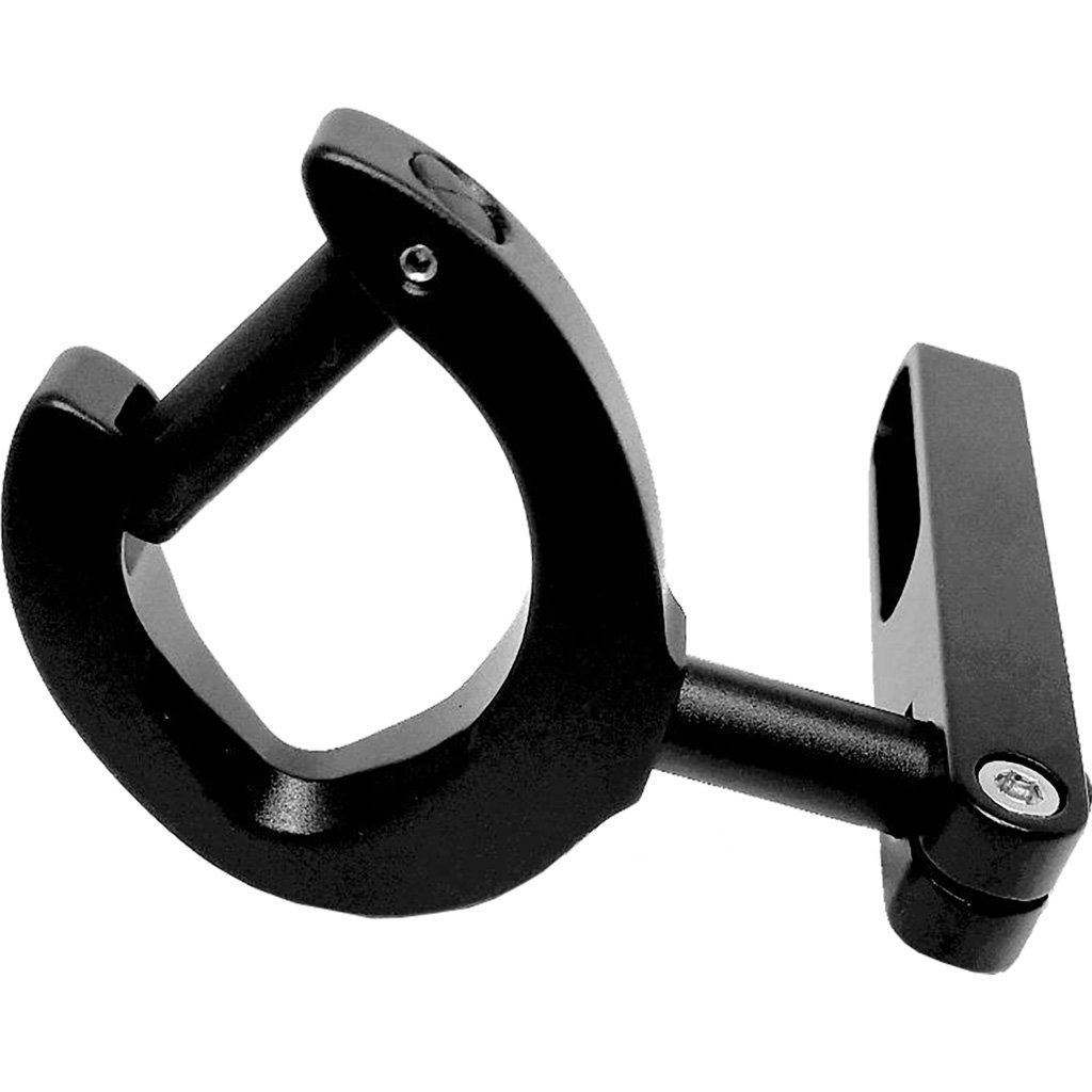 6061 Aluminum Bowfishing Rest with Quick Slick Tape - Black RH/LH