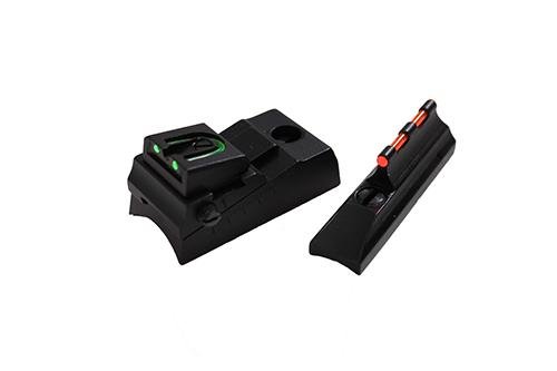 Traditions Performance Firearms Open Sight Fiber Optic Sight System for Straight Non-Tapered Barrels