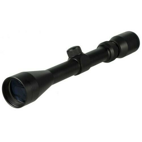 Tasco World Class 4-12x40 Rifle Scope - Black FC Rings, Truplex Box 5L