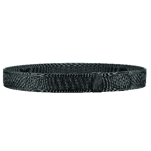 Bianchi Model 7201 Nylon Gun Belt - High-Density 4-Part Construction - Hook & Loop Close - Black - Medium 34" to 40"