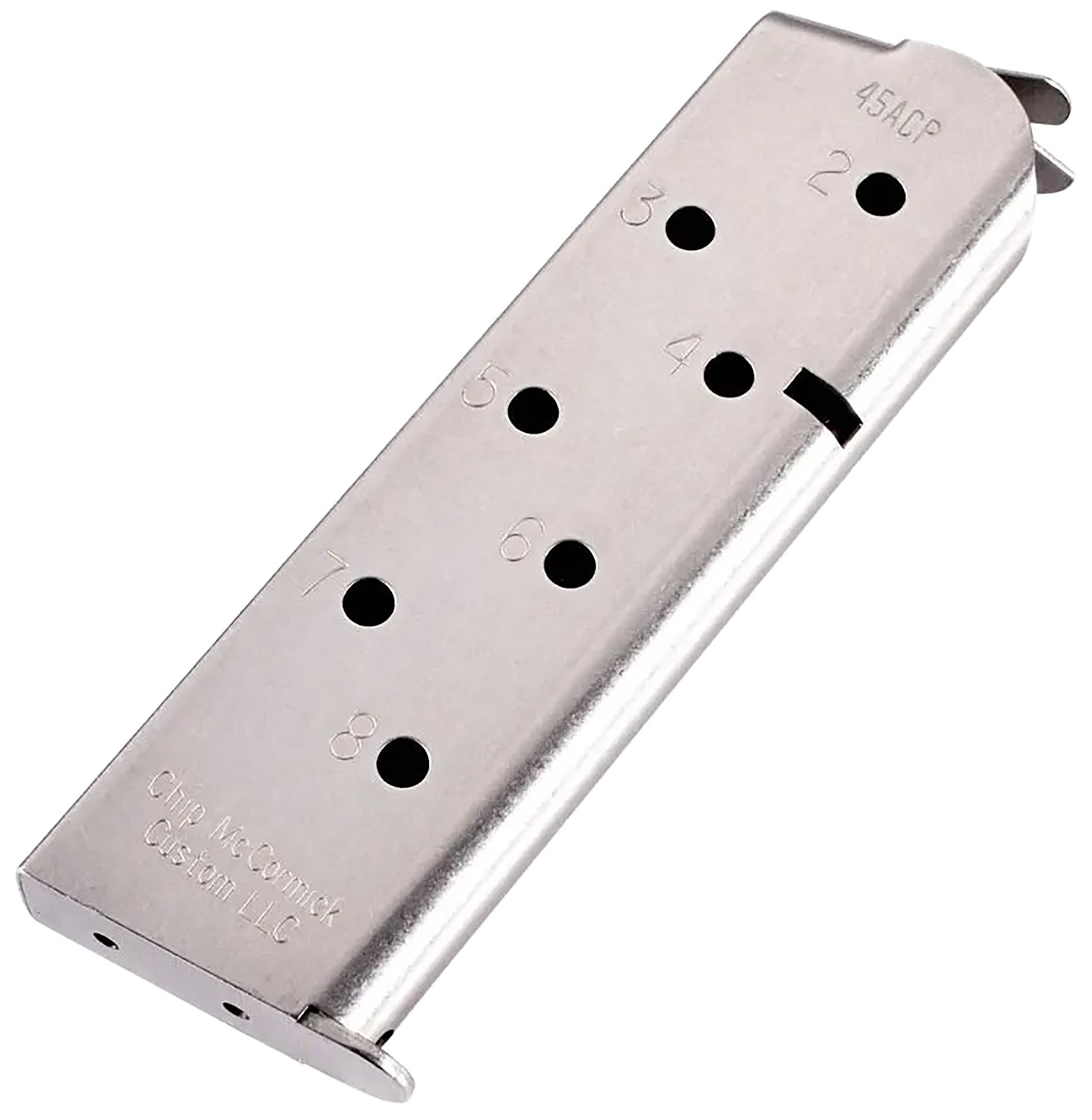 Buy Chip McCormick M-MG-45FS8 1911 .45 ACP 8-Round Stainless Steel Magazine online