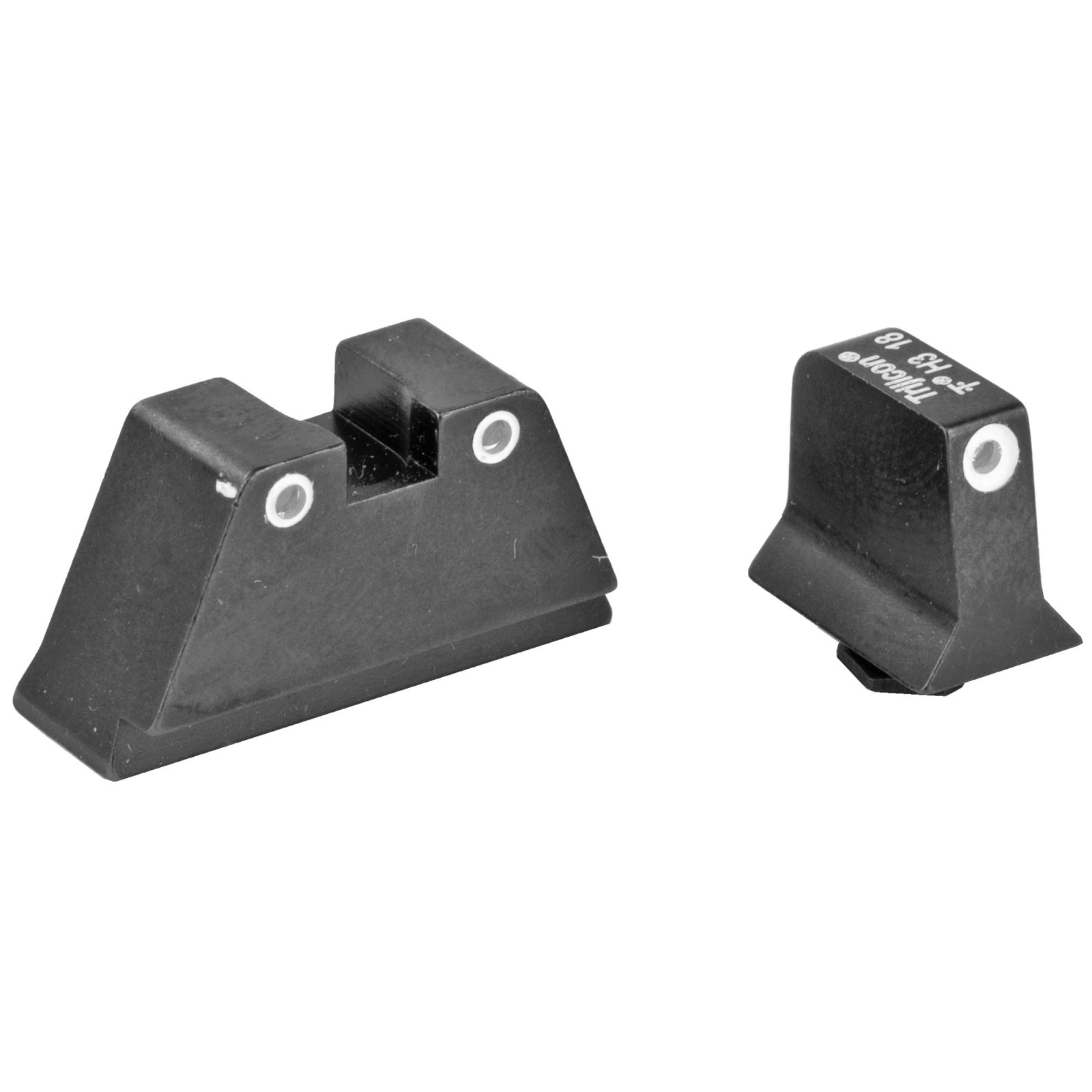 Trijicon GLK 17/17L Suppressor Night Sight Set Green Yellow Shock-Resistant
