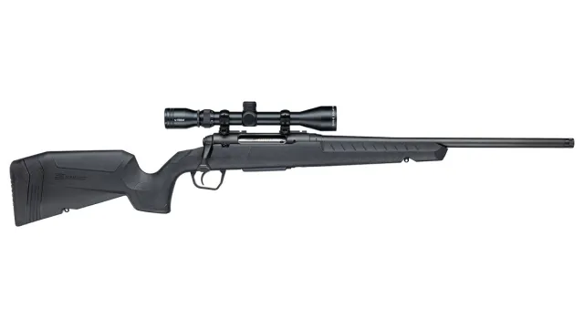 Savage Axis XP G4 Rifle 308 Win 20 in. Black 4 rd. w/ 3-9x40 Scope LH - Savage Arms - 308 Win