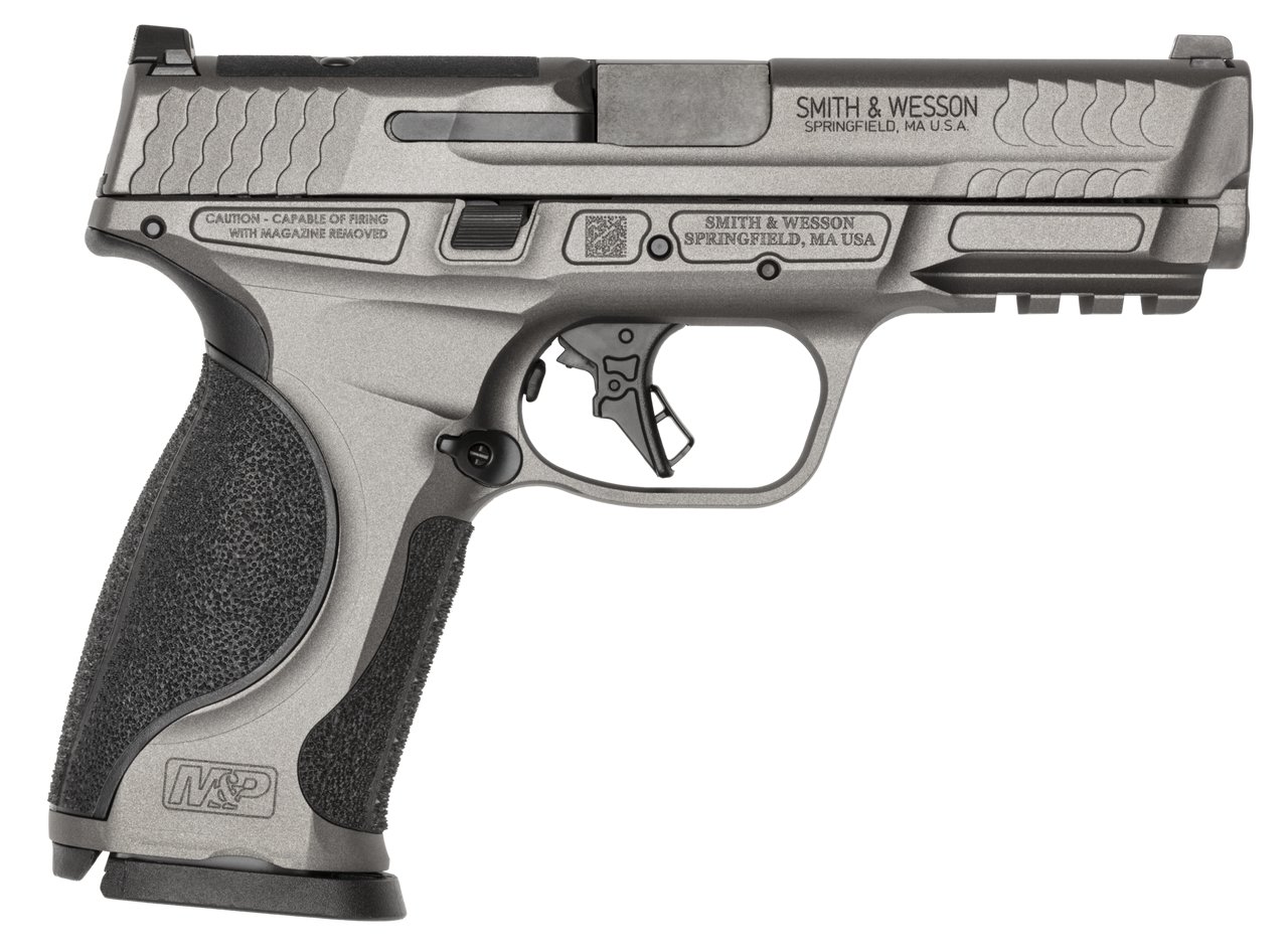 S&W M&P 14165 40SW 10+1 Tungsten Gray Optic Ready Pistol 4.22" - Smith & Wesson - 40 S&W