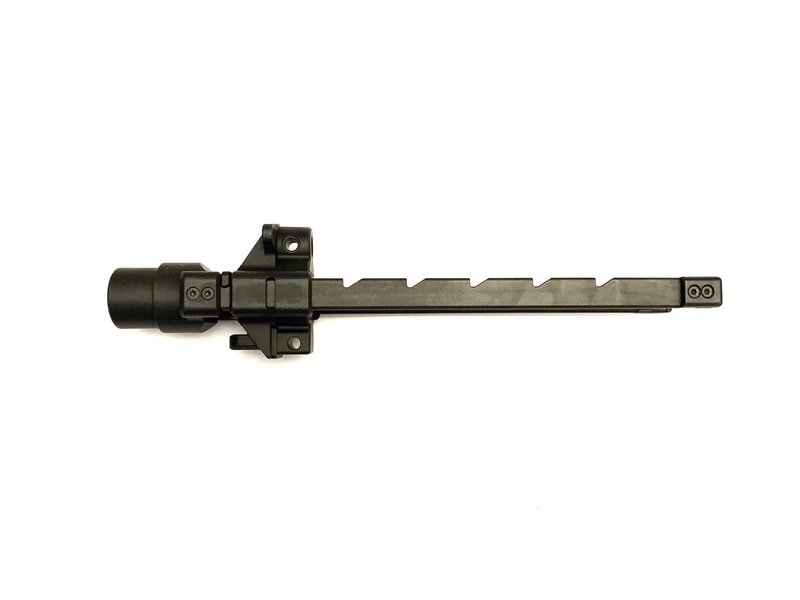 B&T 200602 Telescopic Brace Black 5-Position for HK MP5K SP5K