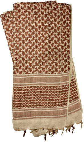Red Rock Shemagh Head Wrap Tan/Brown - Red Rock Gear