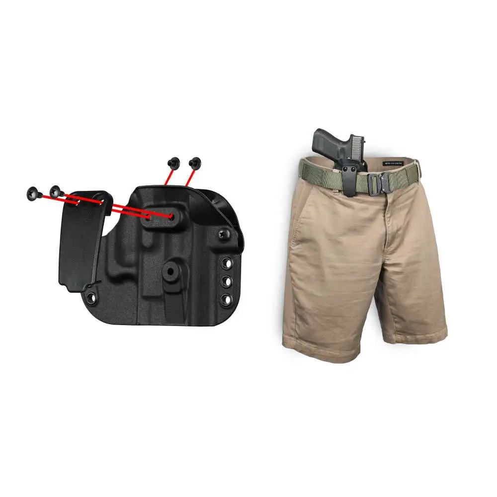 G-Code PAR002BK Paradigm Holster IWB/OWB Large Black