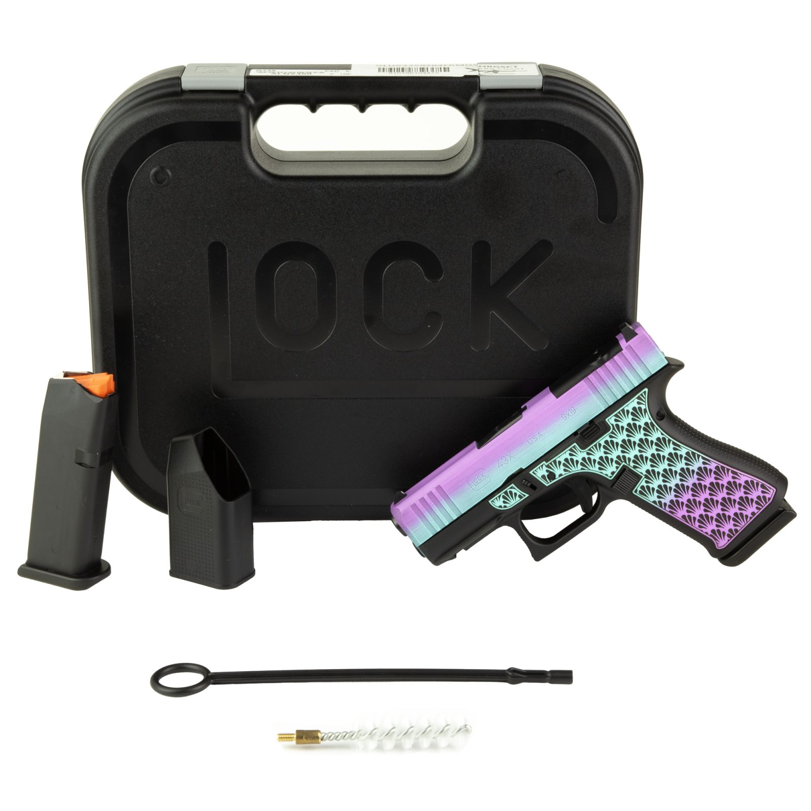 Glock 43X M.O.S Striker Fired Semi-automatic Polymer Frame Pistol