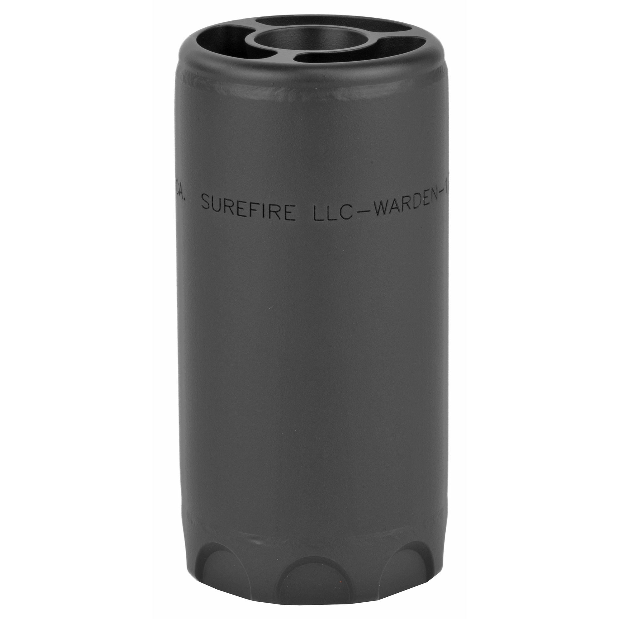 SureFire WARDEN-1/2-28-BK Blast Regulator 5.56mm/7.62mm Black