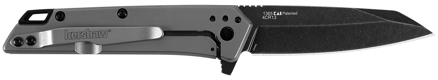 Kershaw 1365X Misdirect 2.9" Reverse Tanto Blackwash Blade Knife