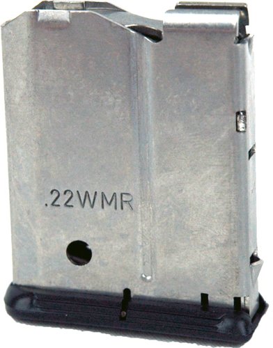 Anschutz 012960 .22 WMR 4-Round Stainless Steel Magazine