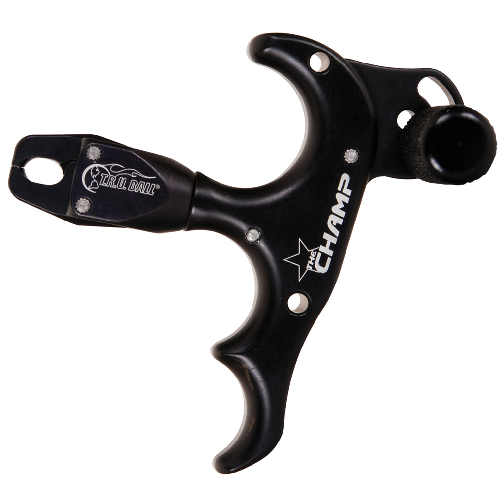 Tru Ball TCMP-BK Champ Release 3 Finger Black Small