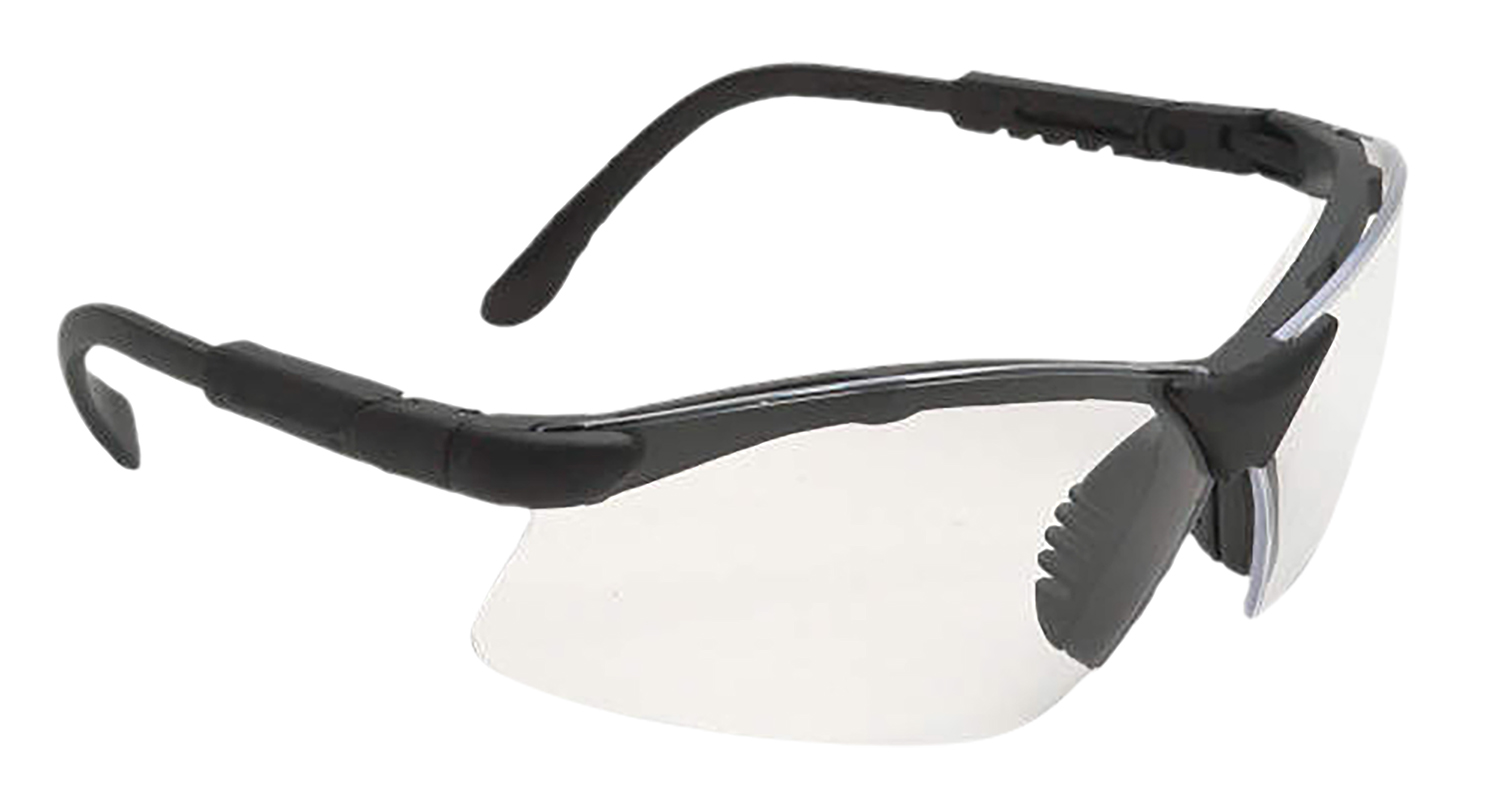 Buy Radians RV0110CS Revelation Shooting Glasses Adult Clear Lens Anti-Fog Black Frame online