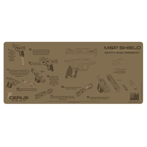 CERUS GEAR M&P SHIELD INSTRUCTIONAL COYOTE - Cerus Gear