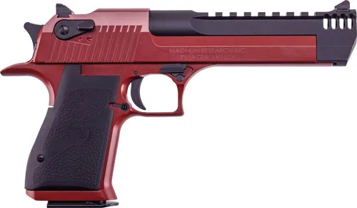 DESERT EAGLE MARK XIX 50AE 6" CRIMSON RED CERAKOTE - Magnum Research - 50 AE