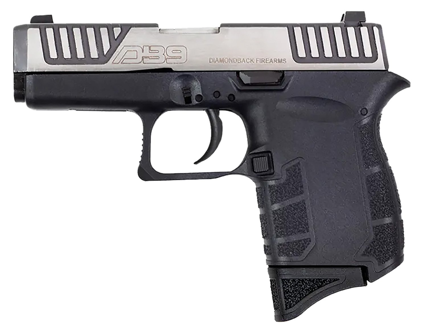 Diamondback DB0200P031 DB9 9mm 6+1 Two-Tone Polymer Frame Pistol - Diamondback Firearms - 9mm