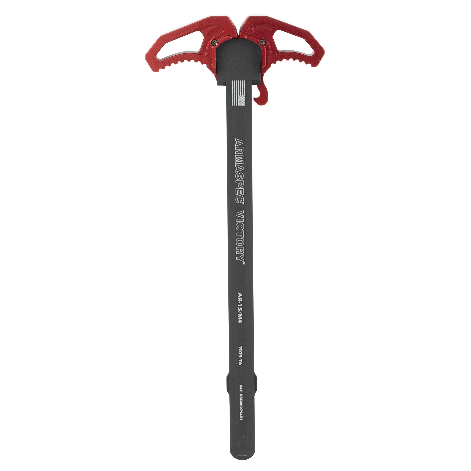 Armaspec ARM161RED Victory AR-15 Charging Handle, Red, 7075 Aluminum - Armaspec