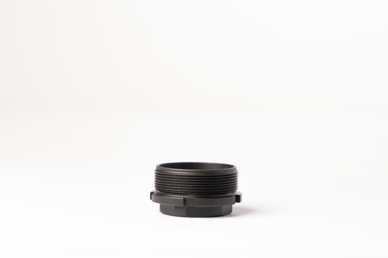 Huxwrx 2643 Stiction Lock Mini Comp Black 1/2x28 Suppressor Adapter
