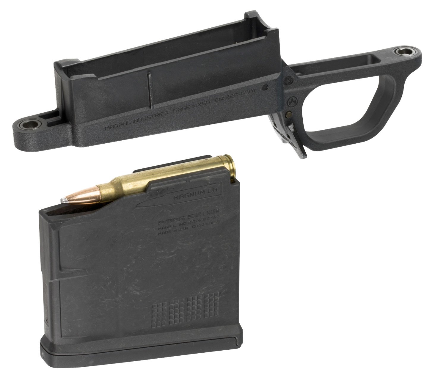 Magpul Bolt Action Magazine Well Magnum for Hunter 700L Stock (MAG569-BLK)