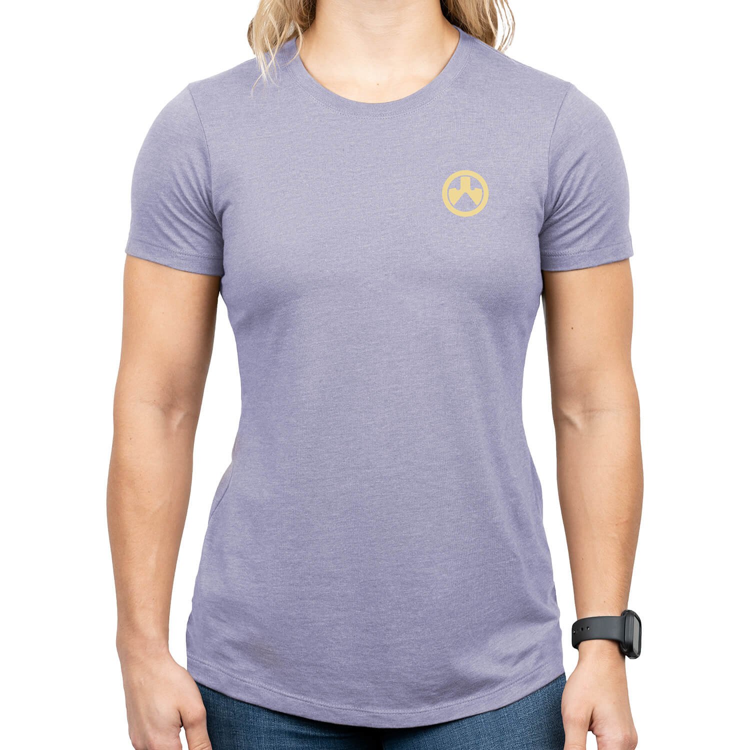 Magpul MAG1341-530-L Women's Prickly Pear T-Shirt Orchid Heather Large