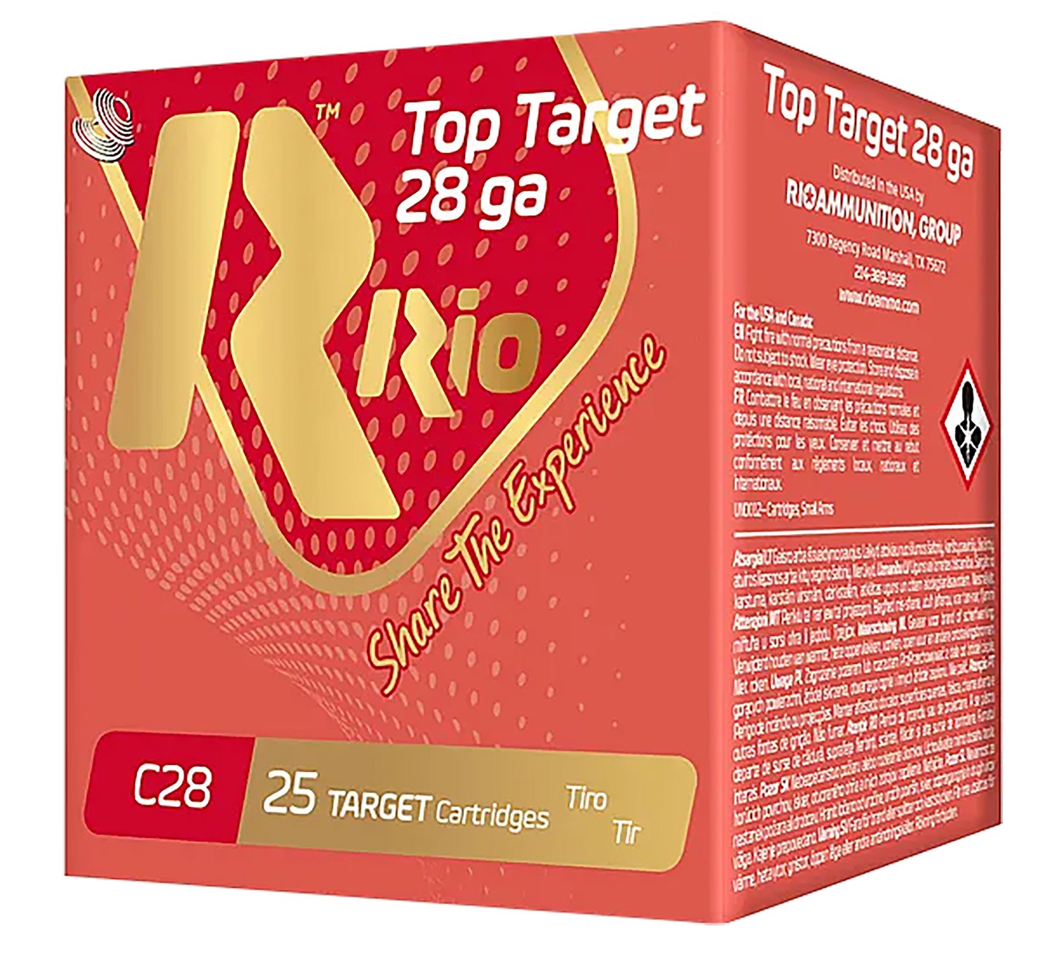 Buy Rio Ammunition RCHV286 Game Load 28Ga 2.75" 1oz 6Shot 25/Box online