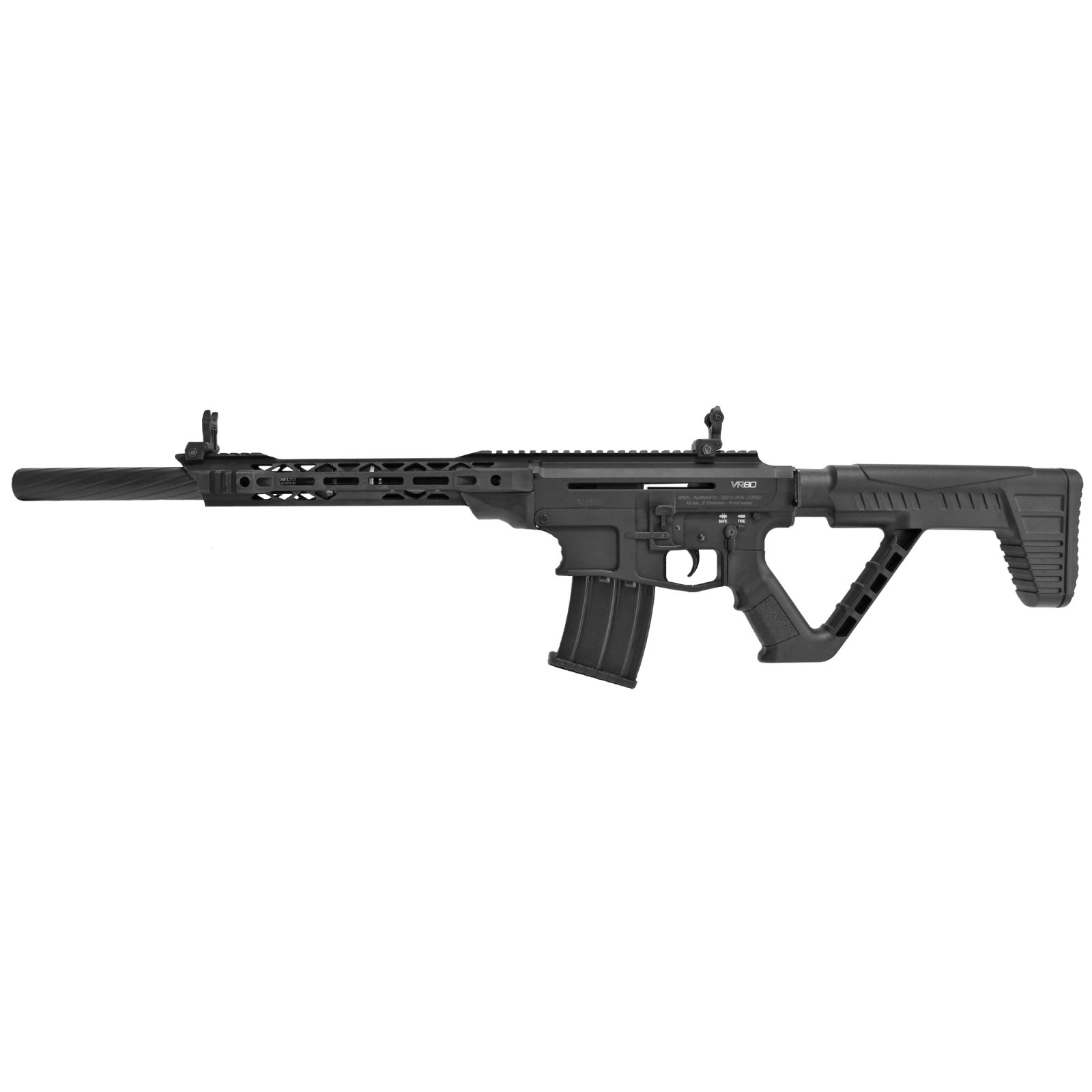 Rock Island VR80 Tactical 12GA Shotgun - Gas Operated Aluminum Receiver - AR-15 Ergonomics