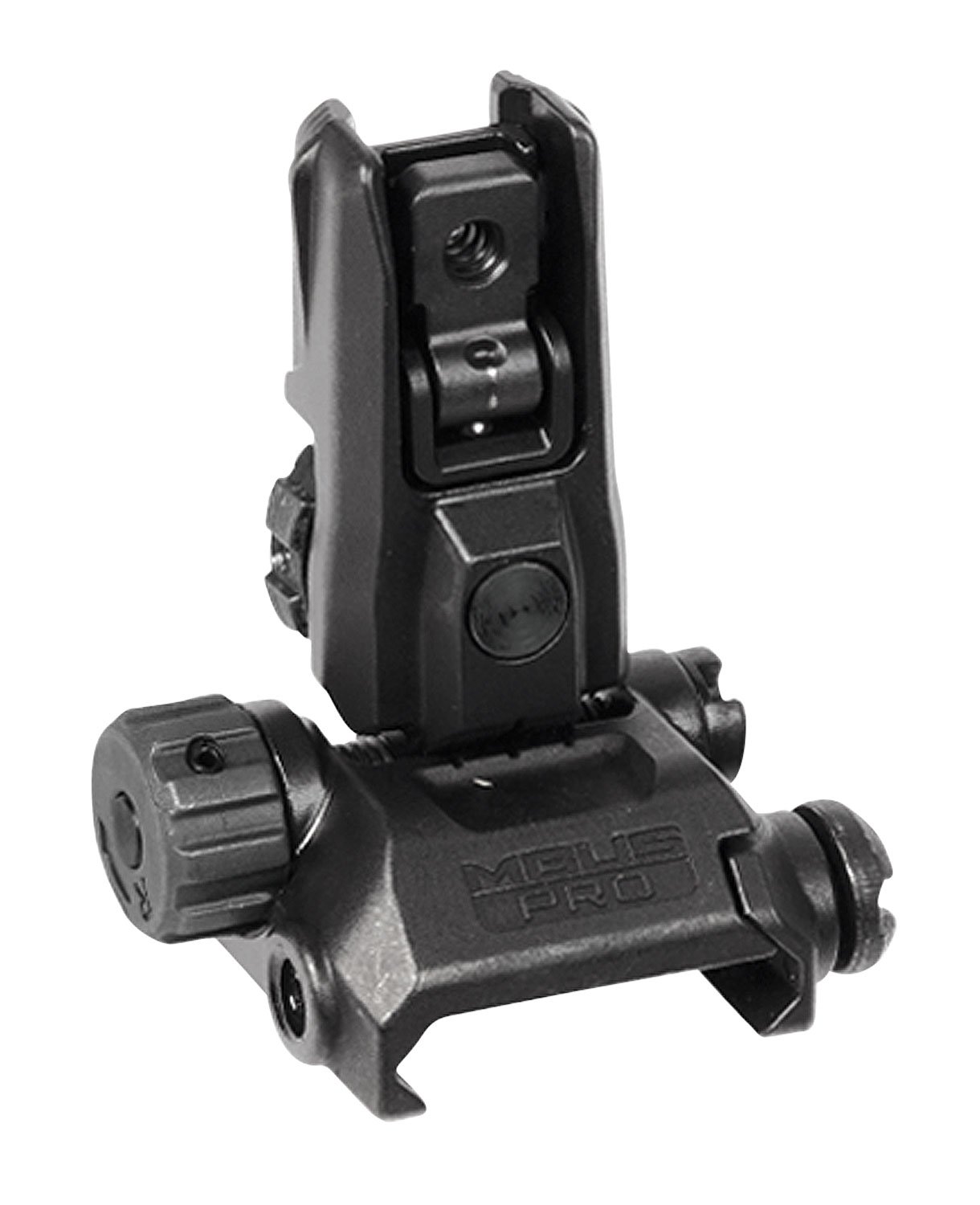 Magpul Mag527-Black MBUS Pro LR Flip-Up Rear Peep - Magpul Industries