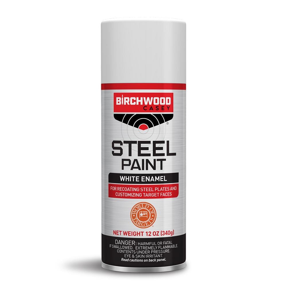 Birchwood Casey Steel Target Paint White - Birchwood Casey